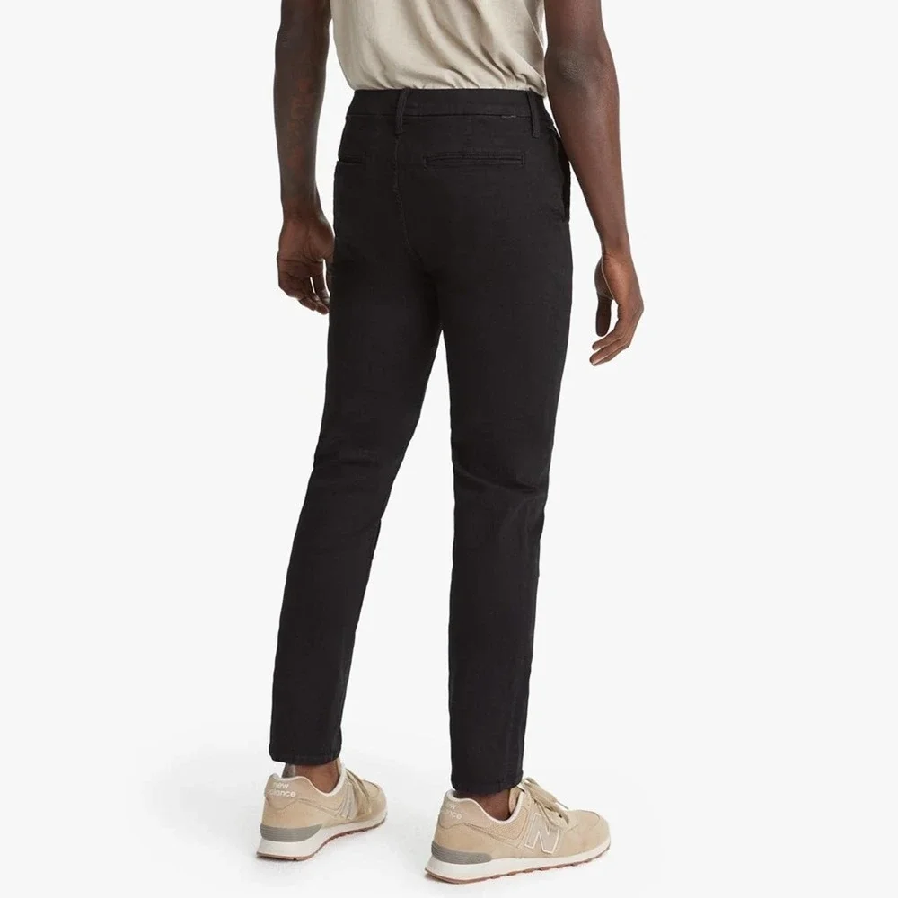 MOTHER Denim the Shaker Prep Straight Up in solid black size 29 - Picture 2 of 15